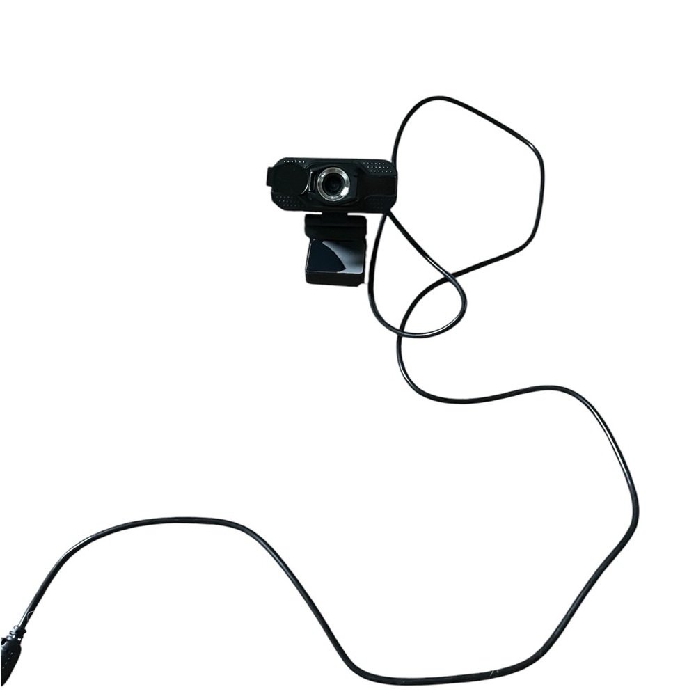 Black Webcam with USB Cable